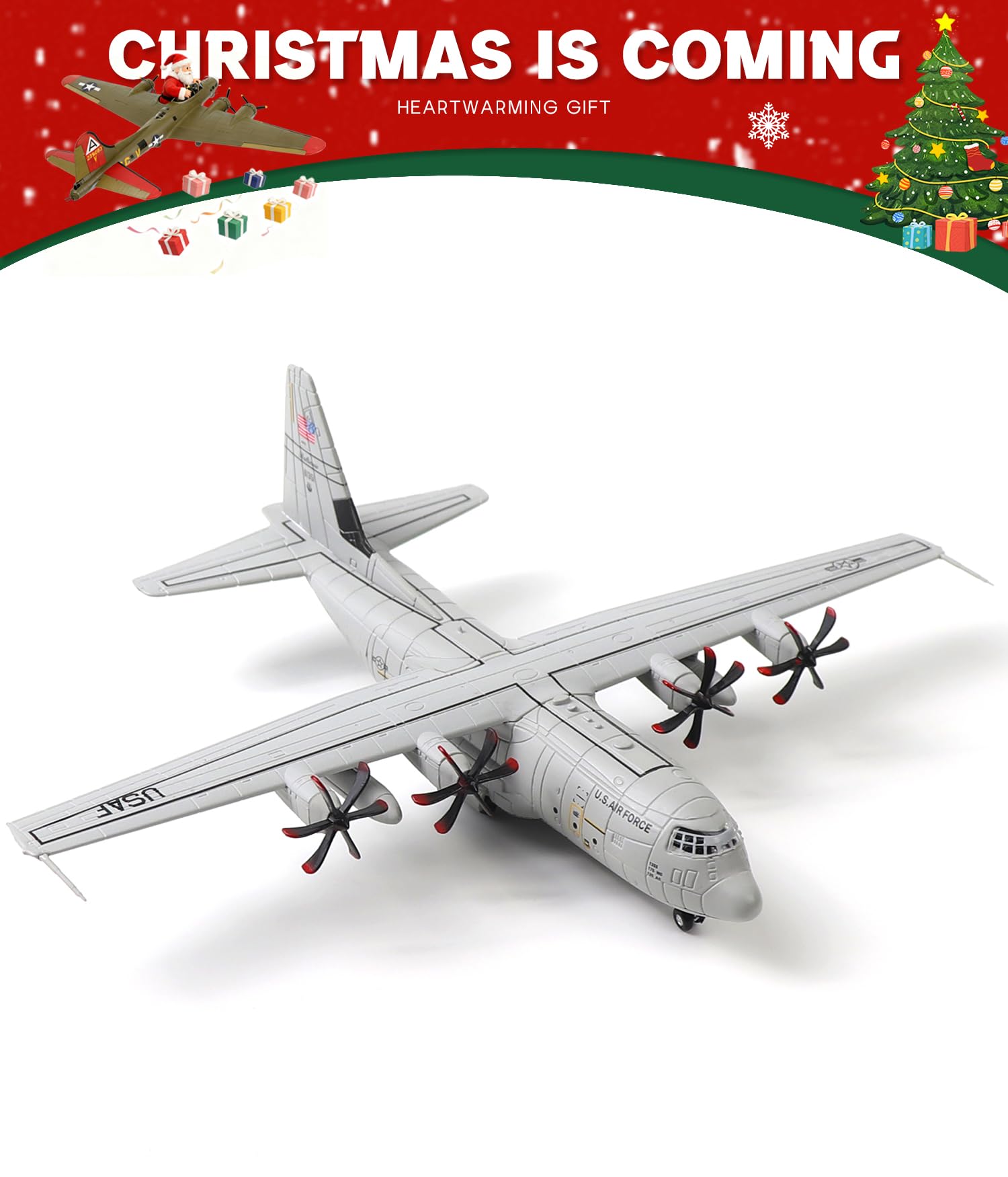 Amazon.com: NUOTIE 1/200 C-130 Hercules Transport Airplane Model
